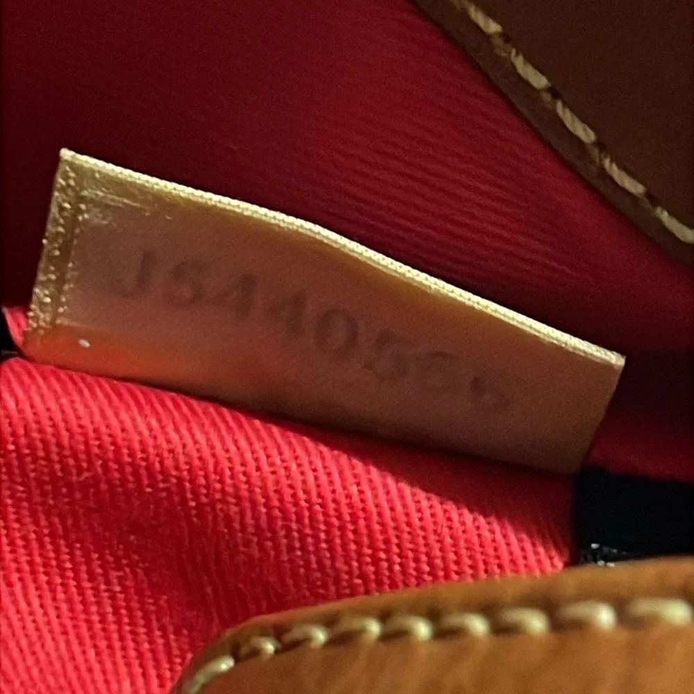 Dooney & Bourke Tan and Brown Snake Print Handbag - Picture 9 of 14